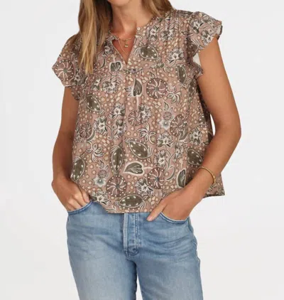 Dylan Wildflower Top In Multi In Multi