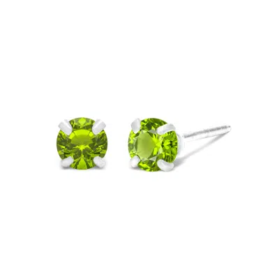 Superjeweler 1/4 Carat Gemstone Stud Earrings In Gold-classic Solitaire Gemstone Earrings All Gemstone Options