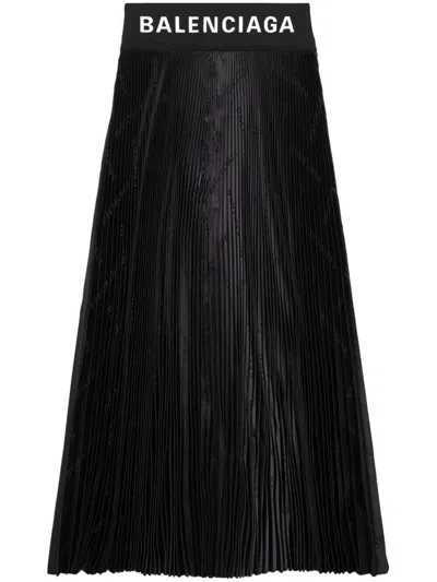 Balenciaga Pleated Skirt