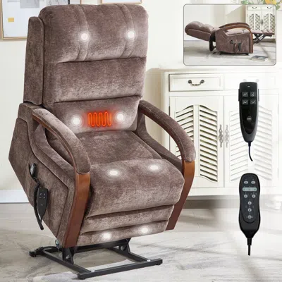Streamdale Furniture Streamdale Power Lift Recliner Chair With Heat & Massage