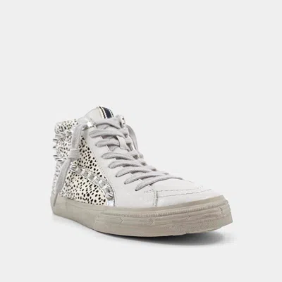 Shu Shop Women's Roxie Spotted Sneakers In Black White