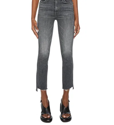 Mother Insider Crop Step Fray Jean In Save Your Soul