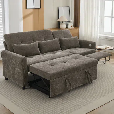 Streamdale Furniture Streamdale 2-in-1 Sofa Bed With Reversible Recliner