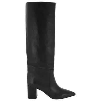Paris Texas Ladies Black Anja 70mm Leather Boots