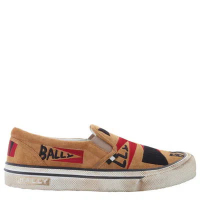 Bally Leory-ric Ana Embroidered Slip-on Sneakers