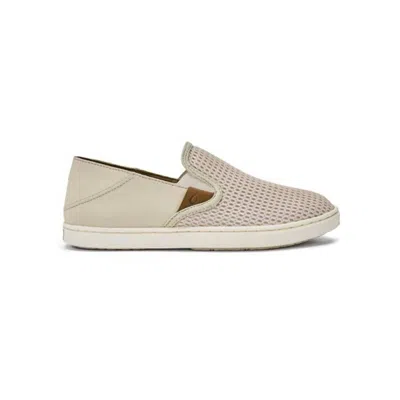 Olukai Women Pehuea Slip On Tapa/tapa In Beige