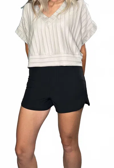 One5one Jennie High Waist Short In Black
