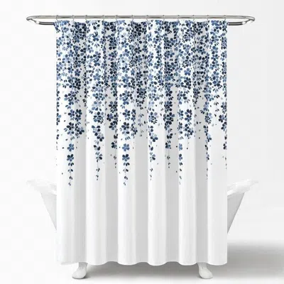 Hivvago 72-inch Floral Vines And Flowers Shower Curtain