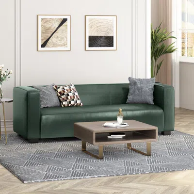 Streamdale Furniture Streamdale Tuxedo Sofa With Birch Wood Legs