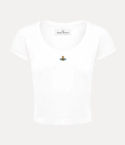 Vivienne Westwood Micro Lollo T-shirt Cotton White L Women