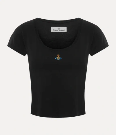 Vivienne Westwood Micro Lollo T-shirt Cotton Black L Women