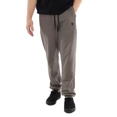 Marcelo Burlon County Of Milan Marcel Burlon Cross Logo Print Cotton Track Pants In Green
