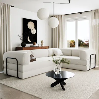 Streamdale Furniture Streamdale L-shaped Sofa Bed