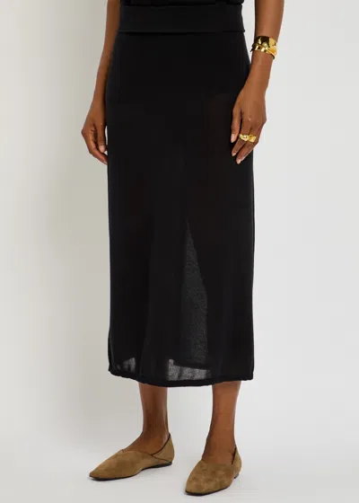 Totême Toteme Lyocell-blend Maxi Skirt