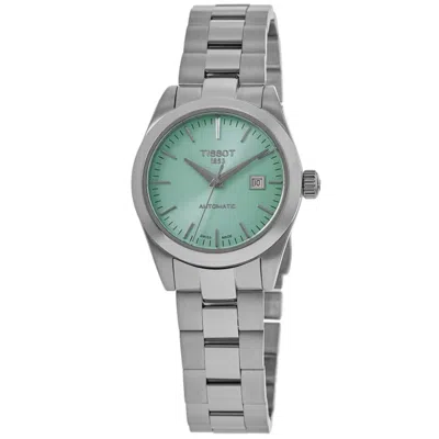 Tissot T-my Lady Powermatic 80 Automatic Green Dial Steel Women's Watch T132.007.11.091.00
