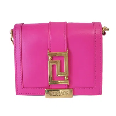 Pre-owned Versace Chain/shoulder Wallet ()