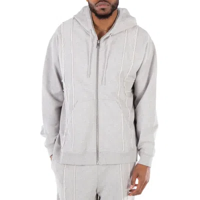 Etudes Studio Hooded Skyline Heather Grey Sweaters In Gray