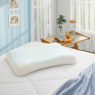 Puredown Premium Cooling Gel Memory Foam Pillow, Cool, And Comfortable
