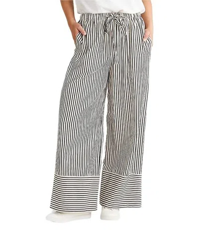 Brave + True Brave+true Portia Stripe Drawstring Pants In Multi