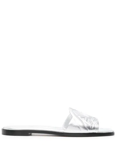 Alexander Mcqueen Seal Leather Sandals