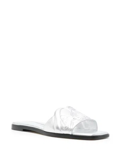 Alexander Mcqueen Seal Leather Sandals