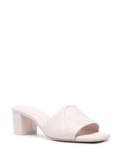 Alexander Mcqueen Seal Leather Mules