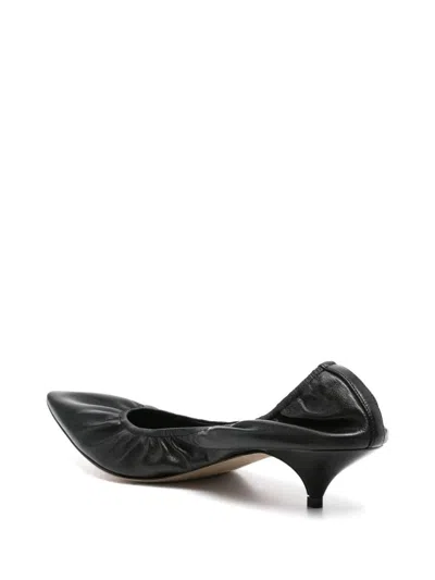 The Row Uxor Leather Pumps