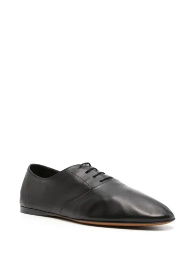 The Row Leather Lace-up Shoes