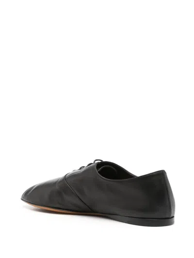 The Row Leather Lace-up Shoes