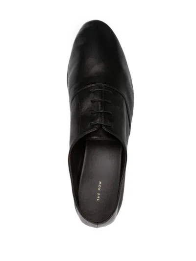 The Row Leather Lace-up Shoes