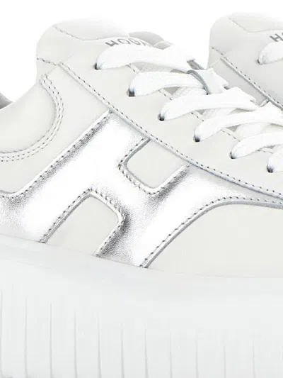 Hogan H-stripes Leather Sneakers