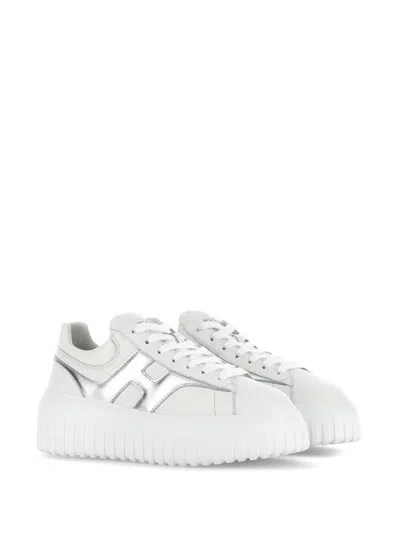 Hogan H-stripes Leather Sneakers