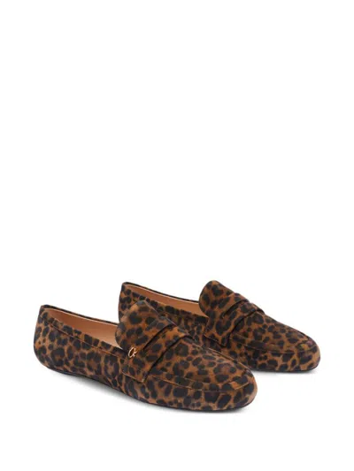 Gianvito Rossi Giorgia Suede Loafers