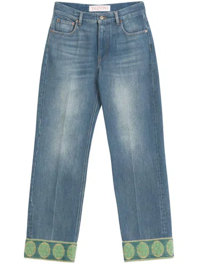 Valentino Garavani Straight-leg Denim Jeans