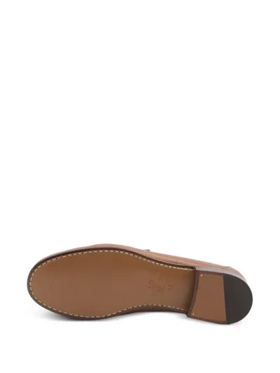Valentino Garavani Men Vlogo Signature Leather Loafers