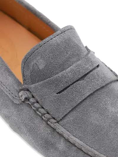 Tod's Gommino Suede Leather Loafers