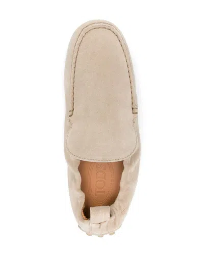 Tod's Gommino Suede Leather Loafers