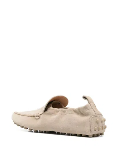 Tod's Gommino Suede Leather Loafers