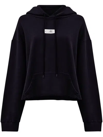 Mm6 Maison Margiela Logo Cotton Hoodie