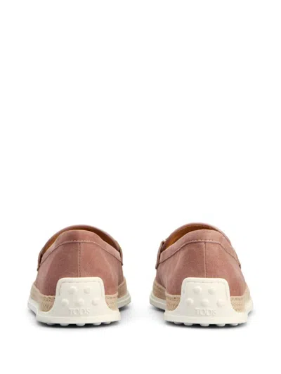 Tod's Suede Leather Loafers