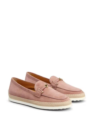 Tod's Suede Leather Loafers