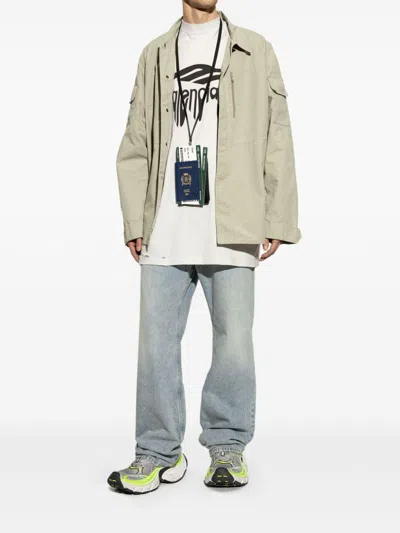 Balenciaga Multicolor Mesh And Rubber 6xl Sneakers