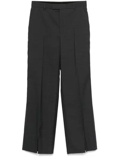 Gucci Wool Trousers In Gray