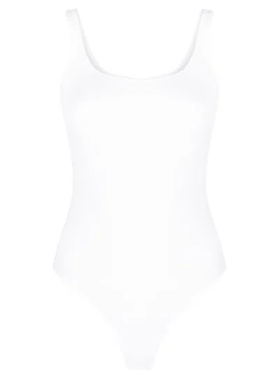 Wolford Sleeveless Bodysuit In White