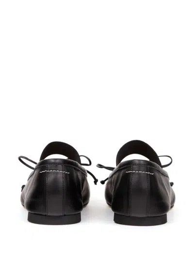 Mm6 Maison Margiela Mm6 By Maison Margiela Ballerina Anatomic Leather Flats