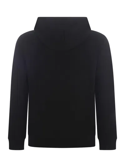 Apc A.p.c. Hoodie Standard Rue Madame Gots In Black