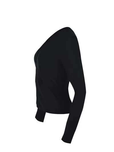 Pinko Cardigan  "gradazione" In Black