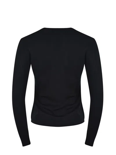 Pinko Cardigan  "gradazione" In Black