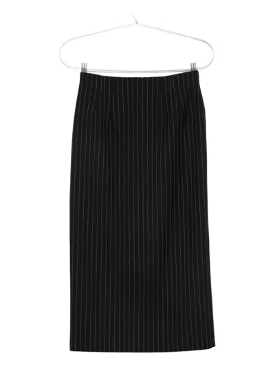 Wardrobe.nyc Pinstripe Pencil Skirt