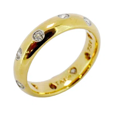 Pre-owned Tiffany & Co Platinum 950 Yellow Gold (18k) Band Ring ()